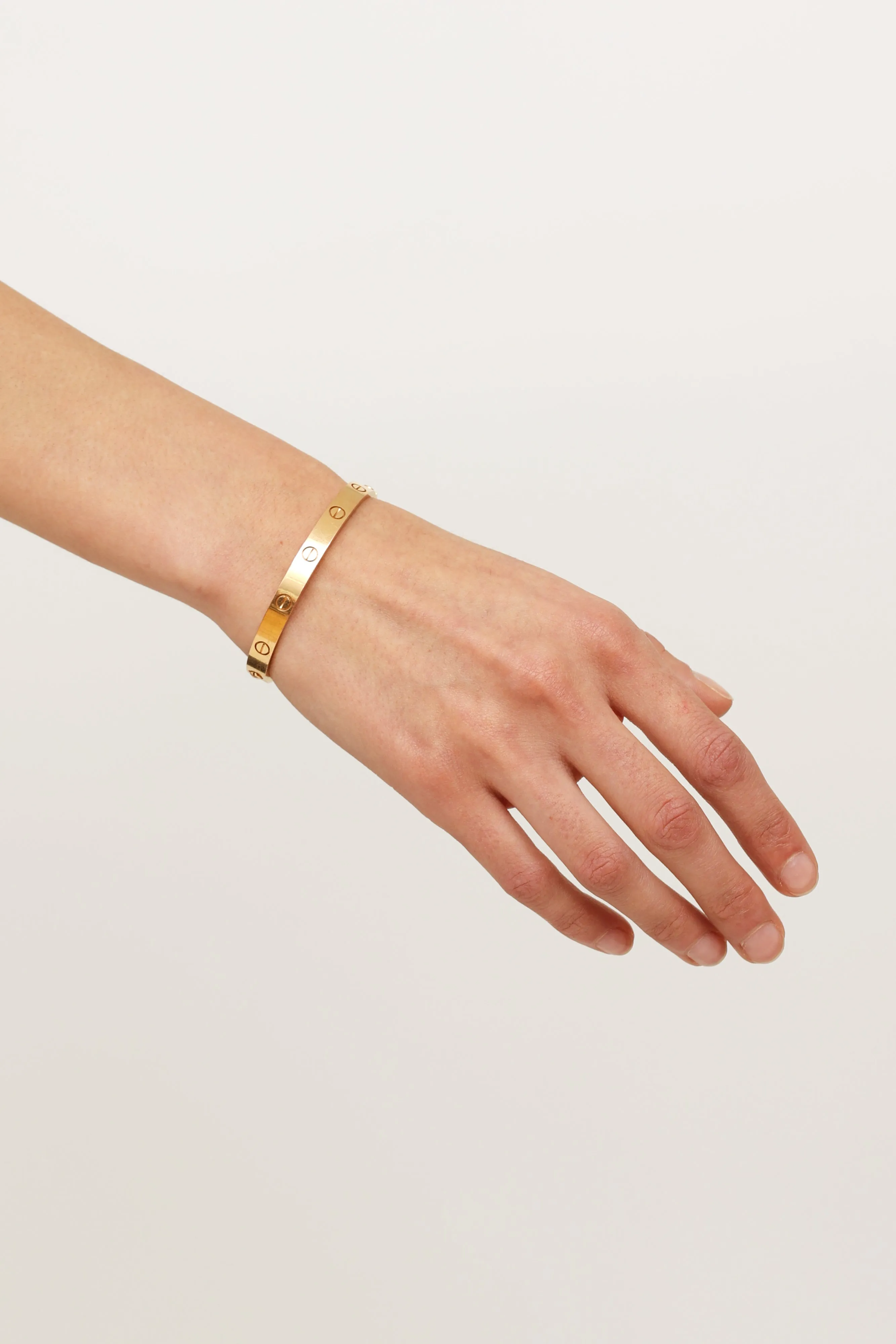 18K Rose Gold Love Bangle