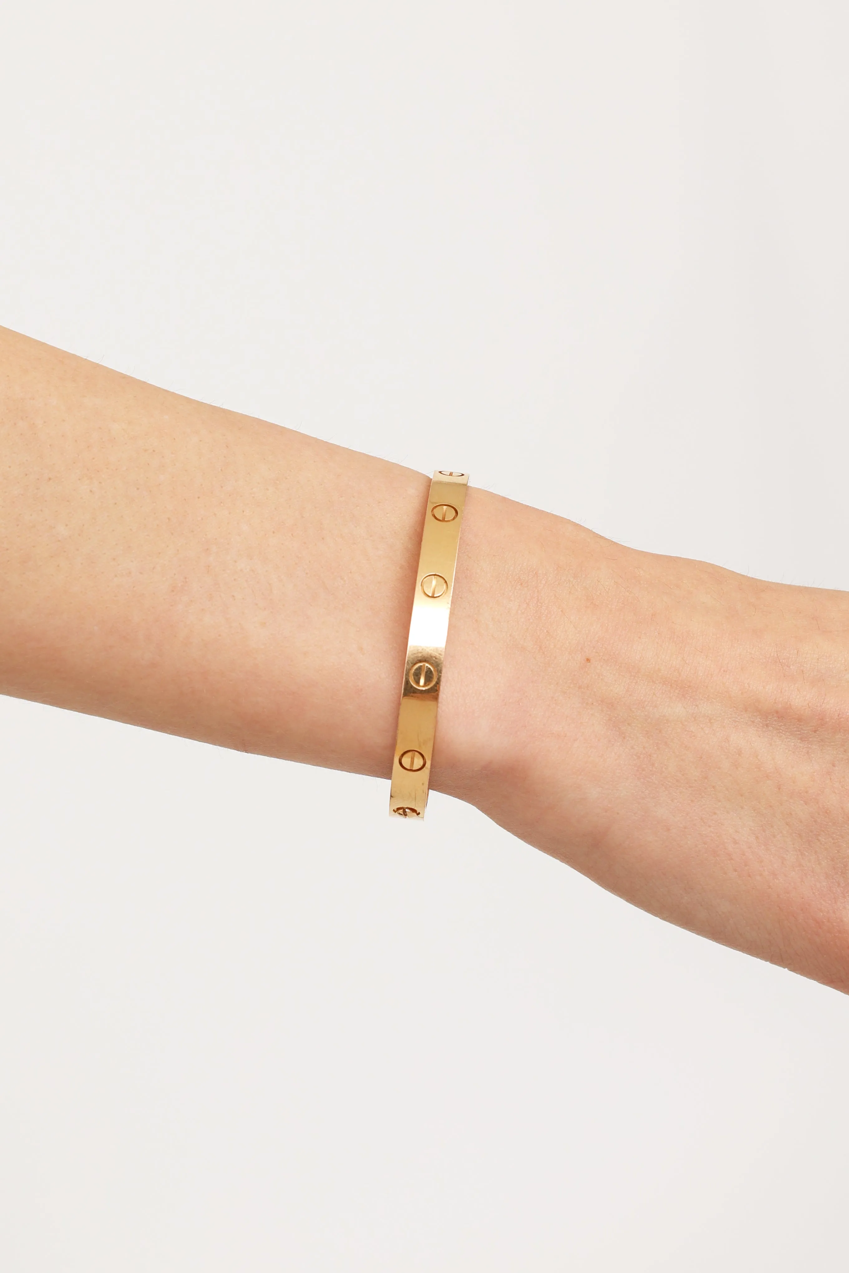 18K Rose Gold Love Bangle