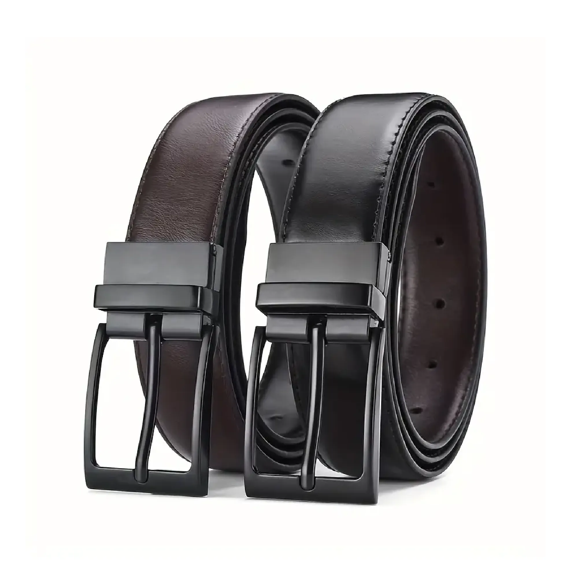 1pc Men's Belt, Rotating Alloy Buckle Belt, Casual Business Jeans Belt , Ideal choice for Gifts