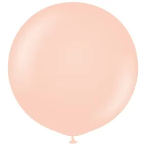 36" Big Round Balloon Macaron Salmon