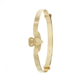 9ct Yellow Gold Babies Expander Bangle BN135