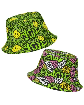 Acid Smilez / Candy Acid Reversible Bucket Hat