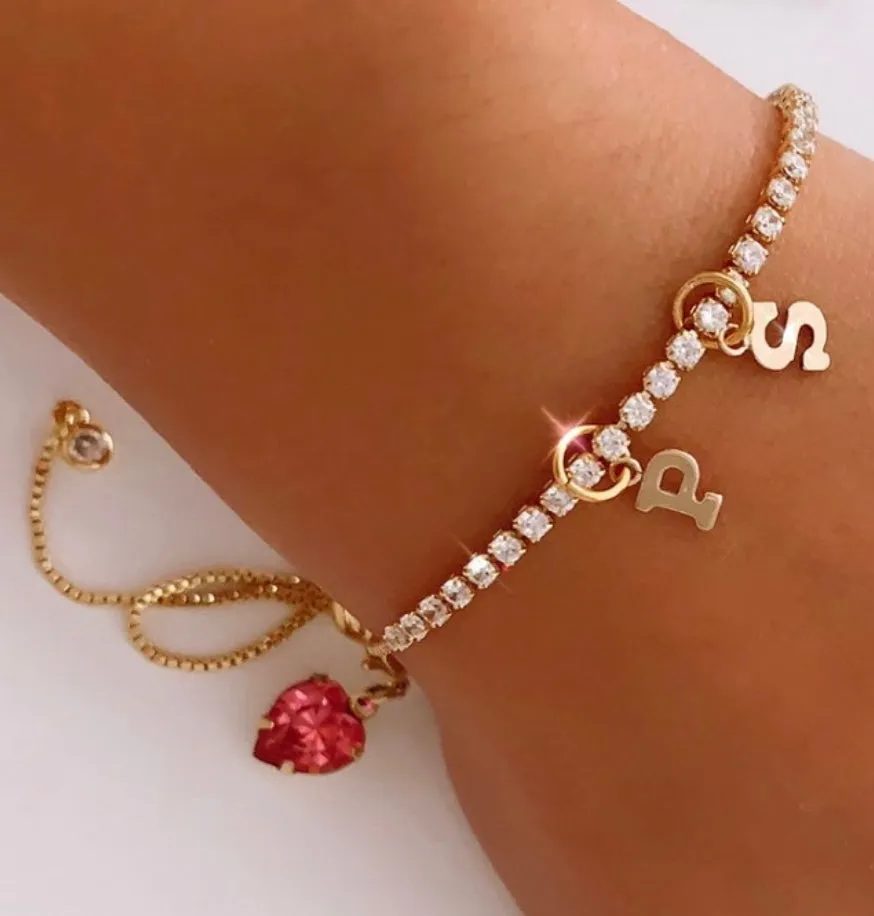 ADJUSTABLE TWINKLE TENNIS BRACELET