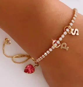 ADJUSTABLE TWINKLE TENNIS BRACELET