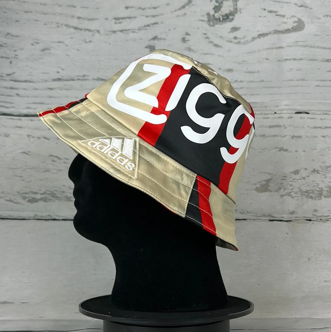 Ajax Bucket Hat - Made From A 22/23 Third Shirt (Daily Paper)