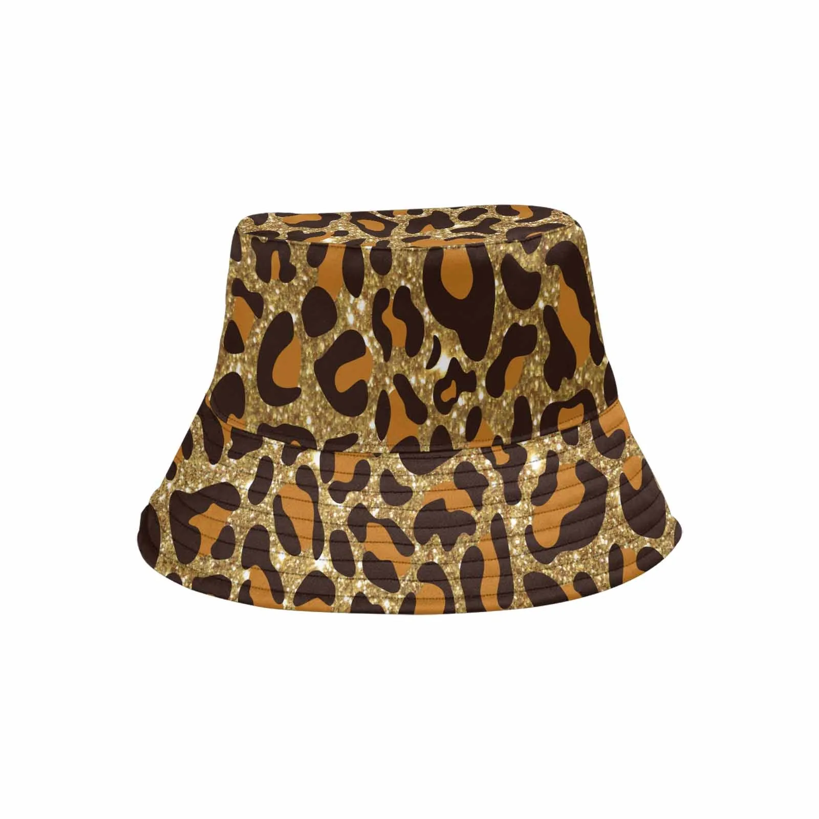 Animal print 5  Unisex Summer Single-Layer Bucket Hat