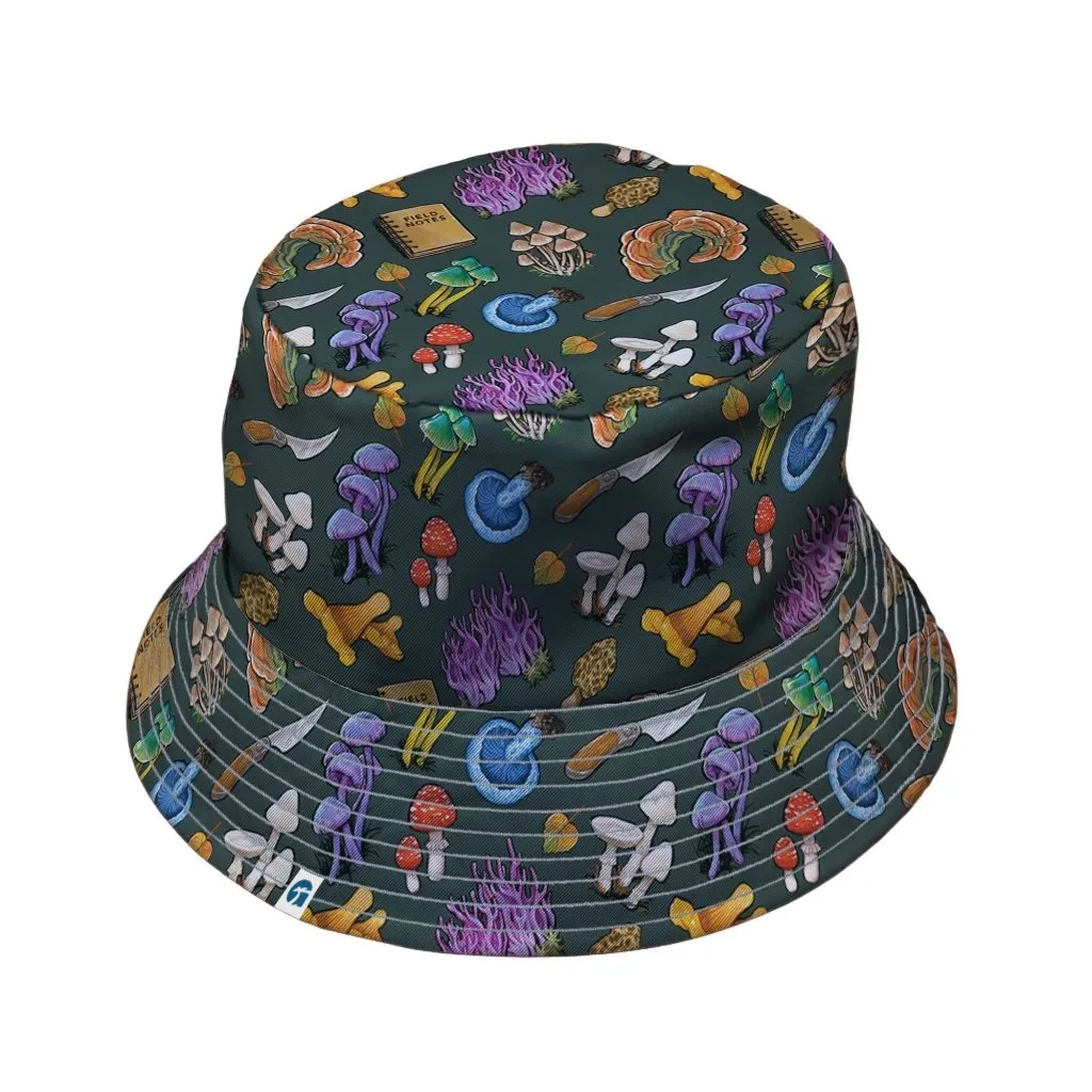 Anime Mushrooms Bucket Hat