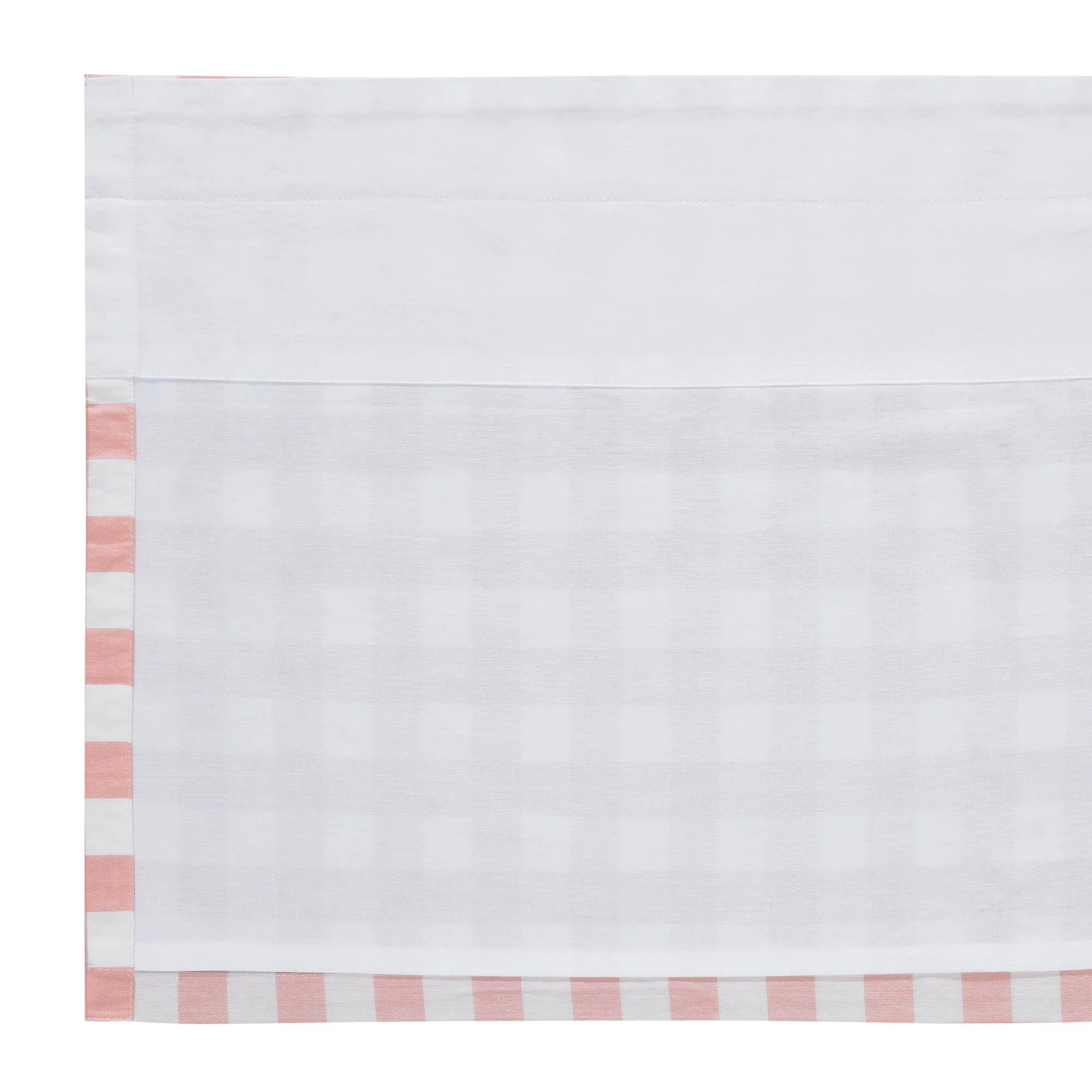 Annie Buffalo Coral Check Valance 16x60