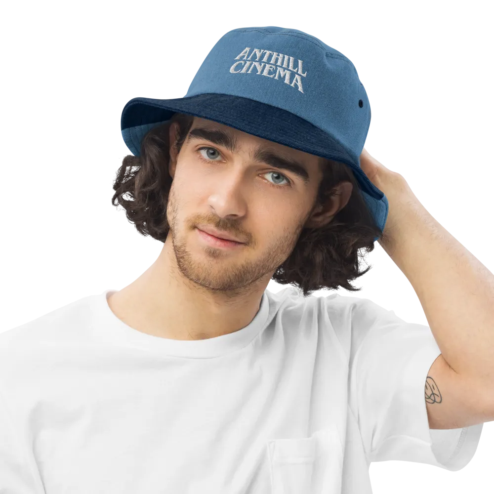 Anthill Cinema Denim bucket hat