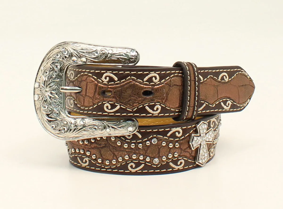 Ariat Girls Fashion Belt Brown