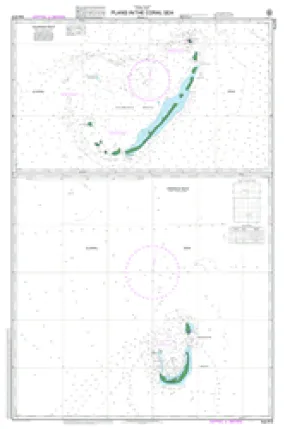 AUS612 Australia - East Coast - Coral Sea - Plans in the Coral Sea (Sheet 1)