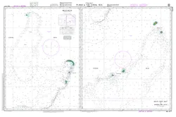 AUS617 Australia - East Coast - Coral Sea - Plans in the Coral Sea (Sheet 5)