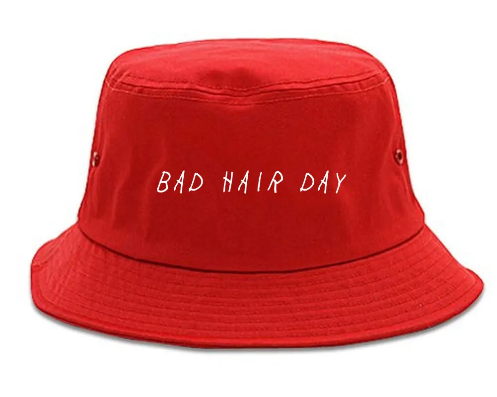 Bad Hair Day Mens Bucket Hat