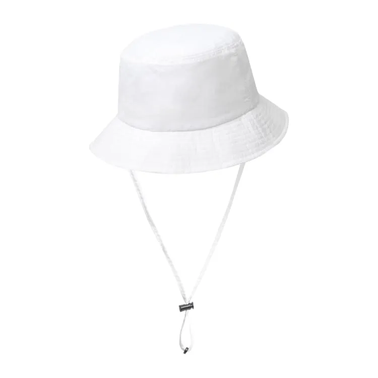 Barrel Basic Solid Bucket Hat-WHITE