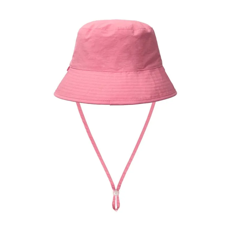 Barrel Kids Reversible Aqua Bucket Hat-PINK