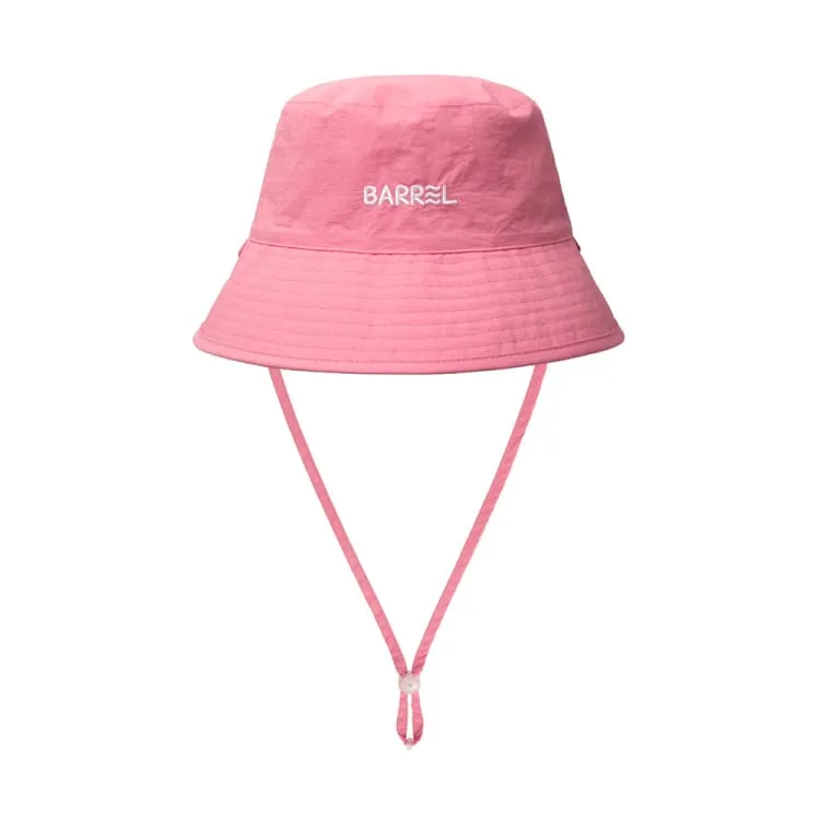 Barrel Kids Reversible Aqua Bucket Hat-PINK