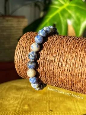 BEAUTIFUL SODALITE CRYSTAL POWER BRACELET