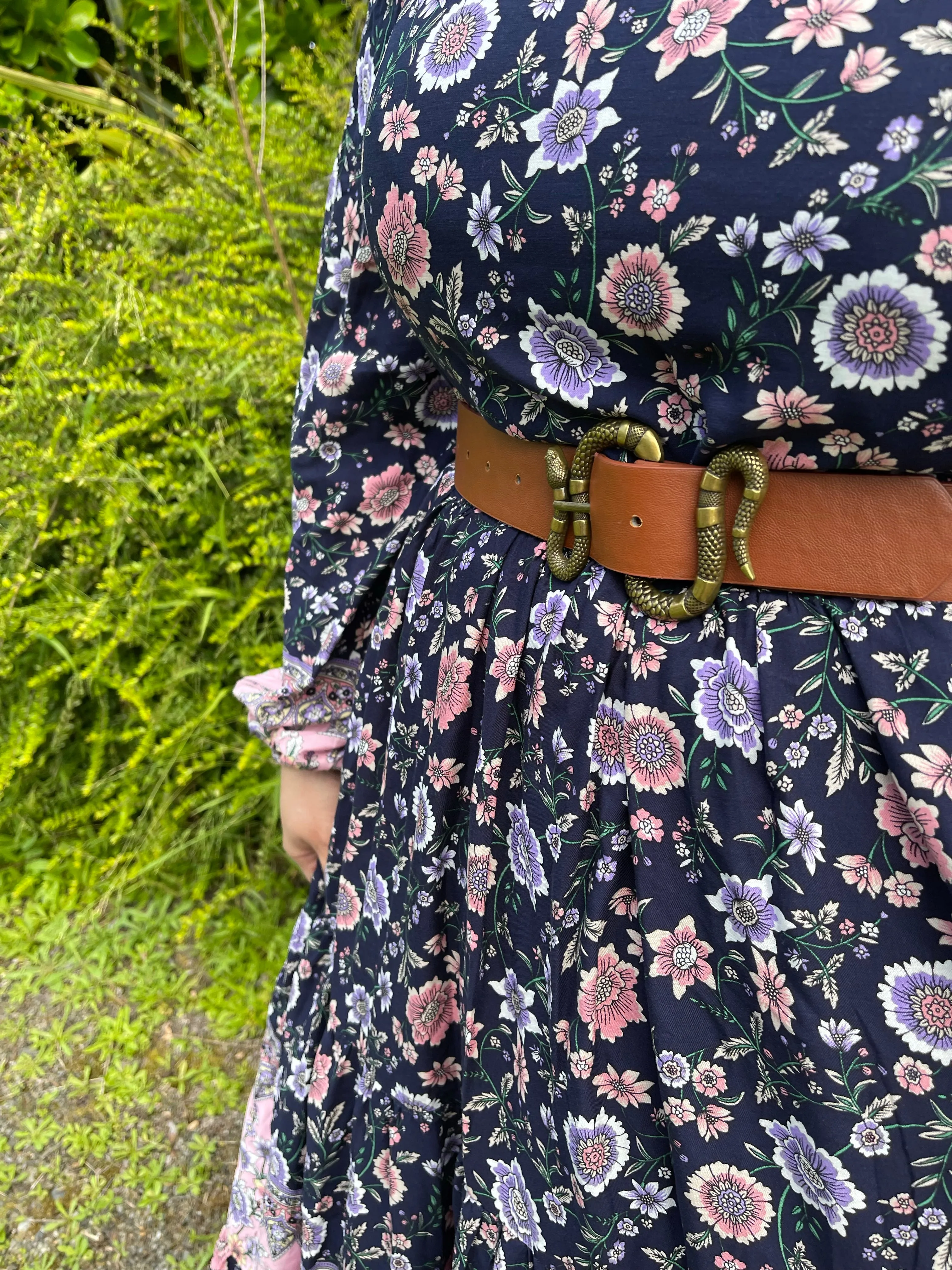 Bindi Snake belt - Tan