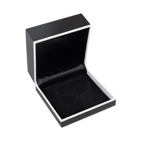 Black and White Deep Bangle Watch Box