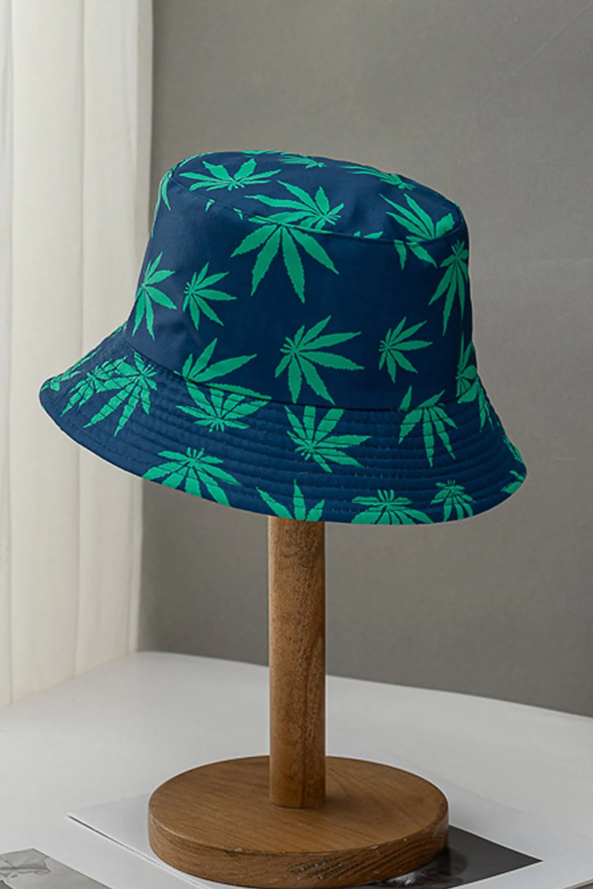 Blue Convertible Bucket Hat - S22 - MHT002R