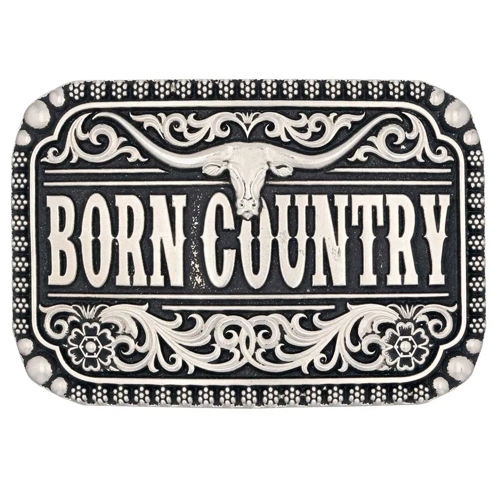 Born Country Belt Buckle