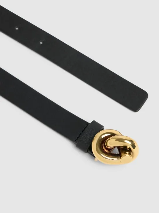 Bottega Veneta   20mm Knot leather belt 