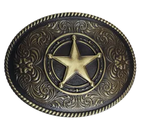 Bravo Star Belt Buckle