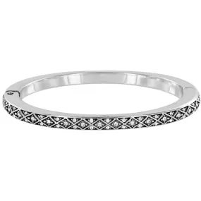 Brighton Diamond Hinged Bangle