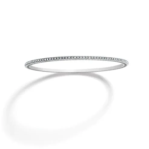 Brighton | Meridian Thin Bangle Bracelet in Silver Tone