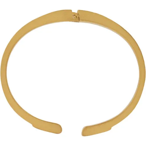 Brighton | Meridian Zenith Hinged Bangle Bracelet in Gold Tone