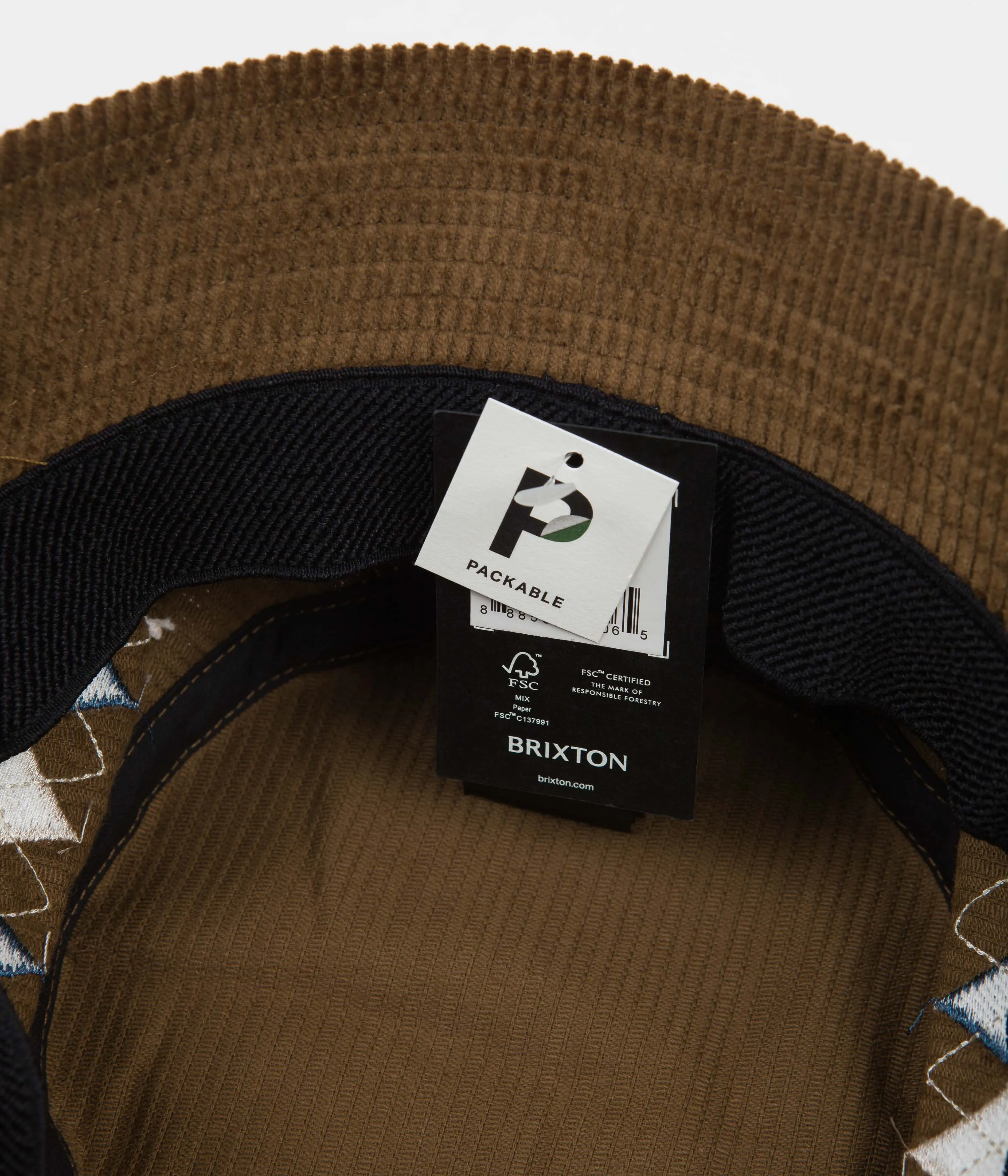 Brixton Gramercy Packable Bucket Hat - Brass