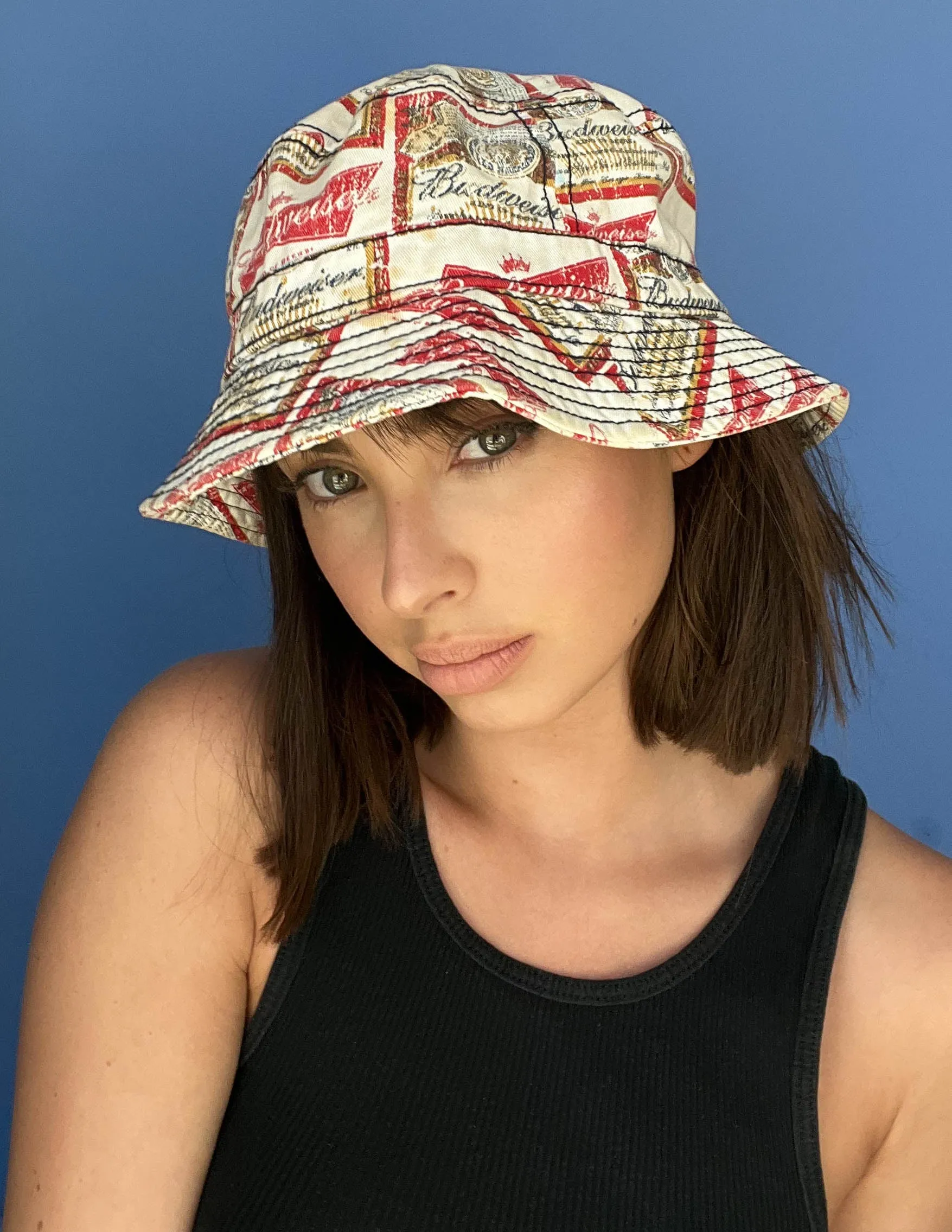 Budweiser Print Bucket Hat