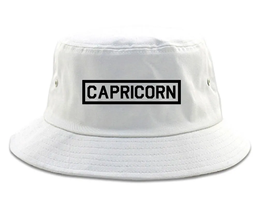 Capricorn Horoscope Sign Mens Bucket Hat