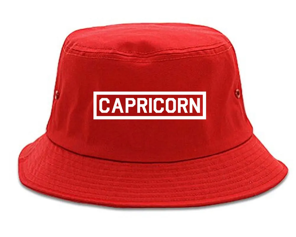 Capricorn Horoscope Sign Mens Bucket Hat