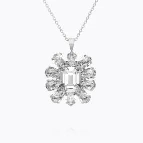 Caroline Svedbom Peony Rhodium Neckace