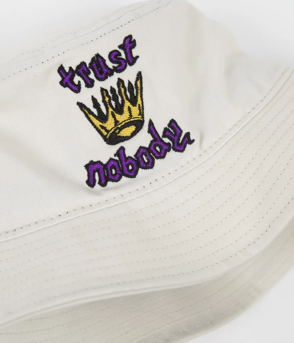 Cash Only Trust Nobody Bucket Hat - Bone