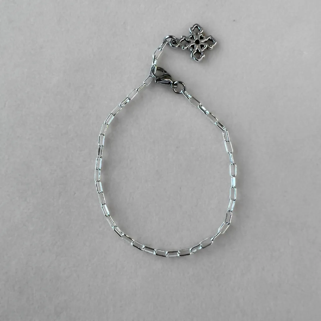 Charm Bar | Mini Paper Clip Bracelet