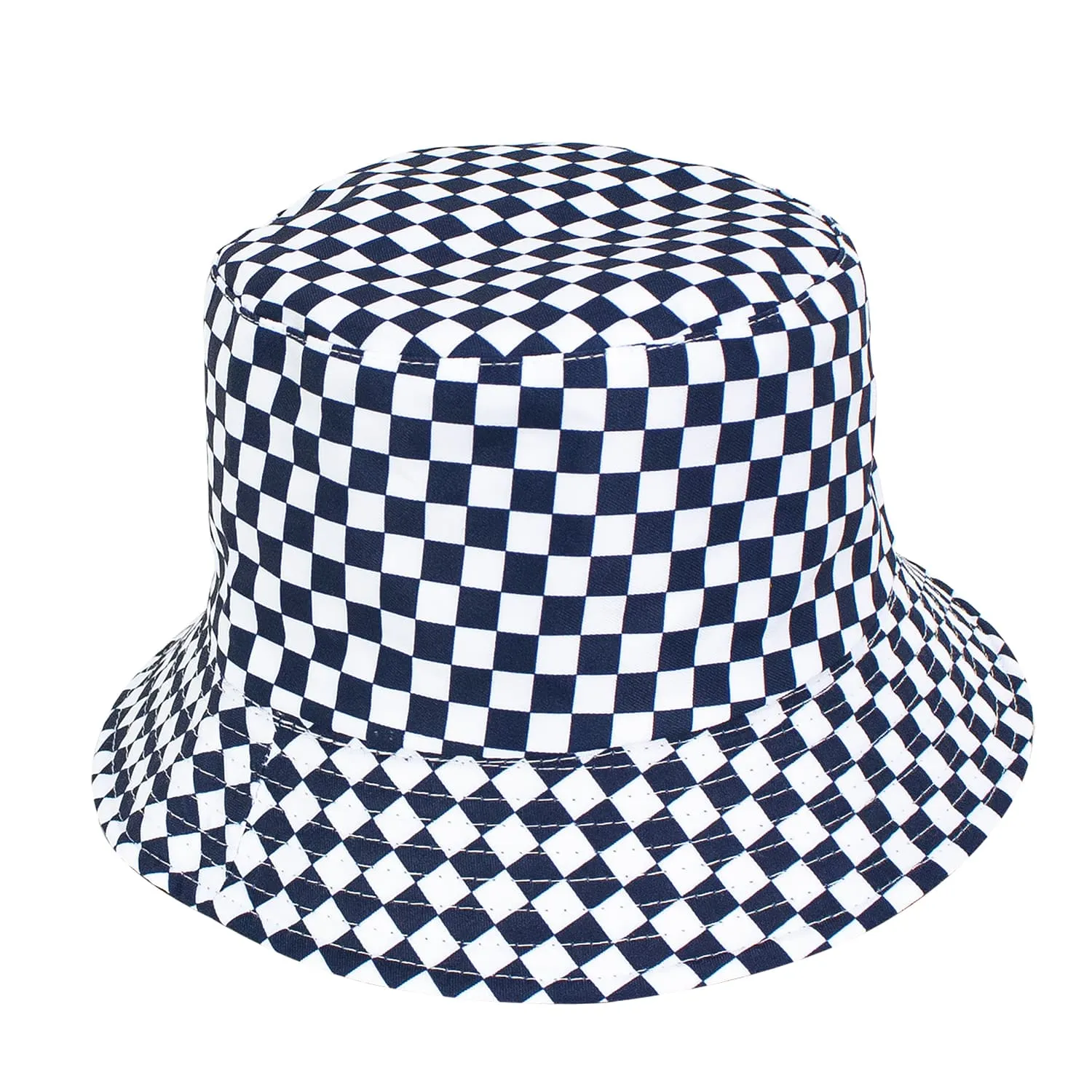 Checkered Bucket Hat