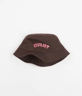 Civilist Spike Bucket Hat - Brown