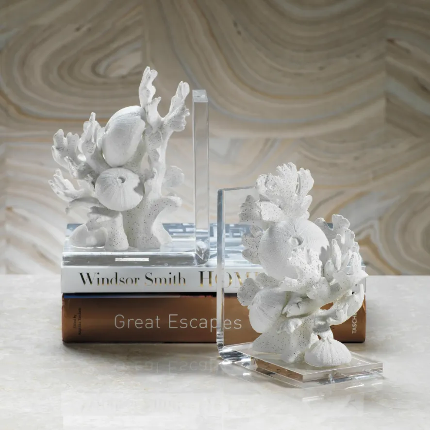 Coral Beach Book Ends