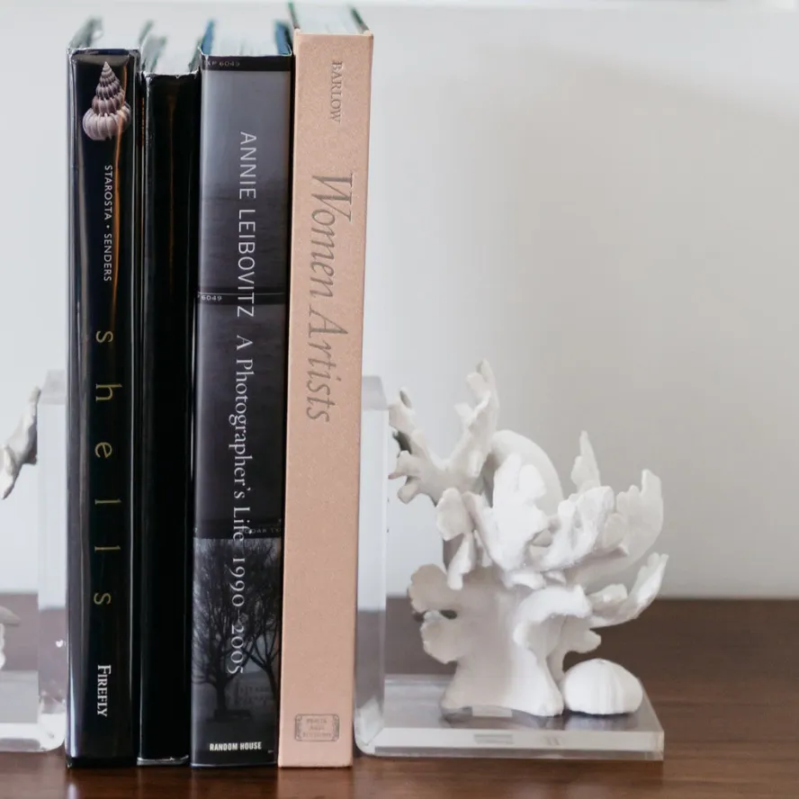 Coral Beach Book Ends