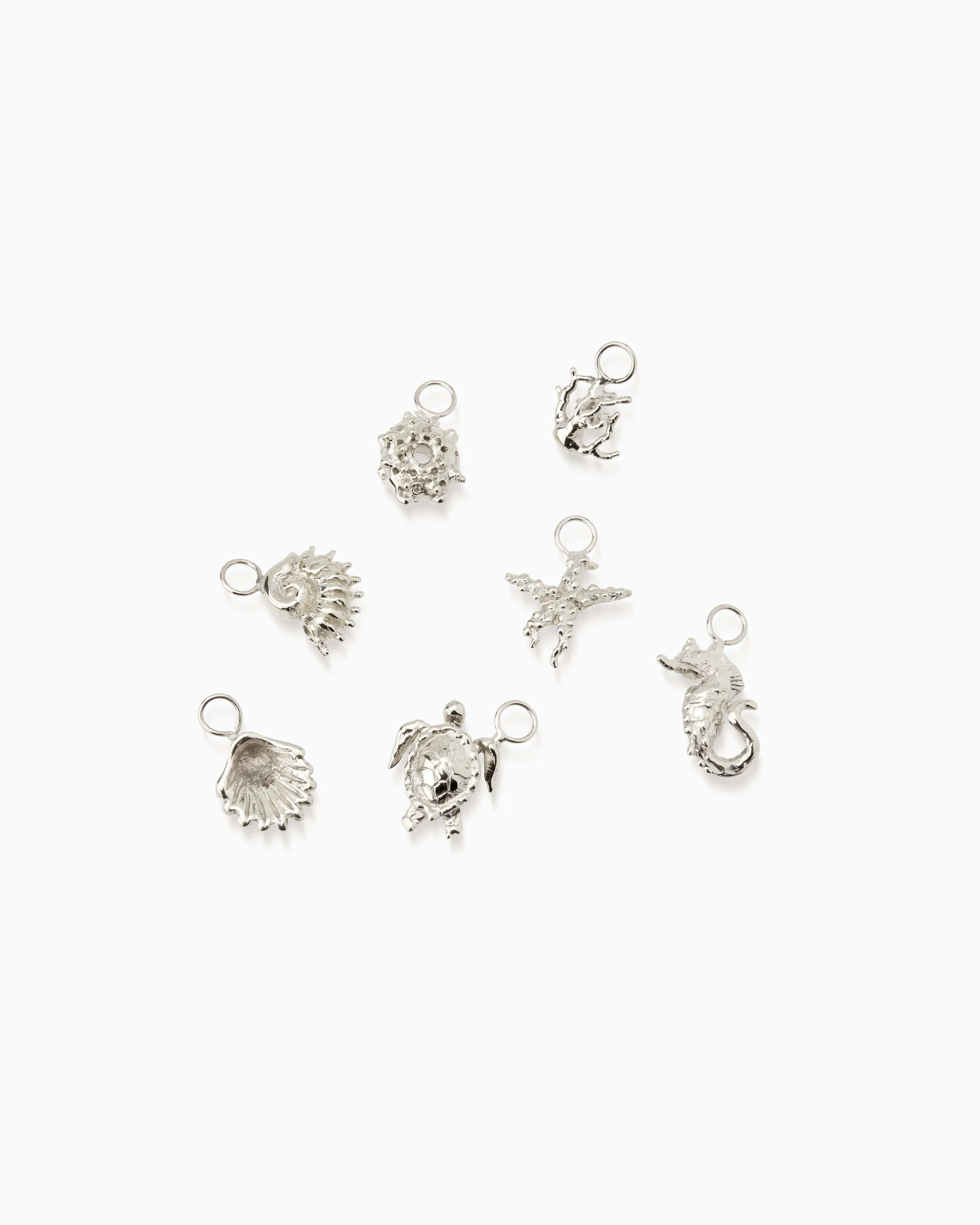 Coral Earring | Silver