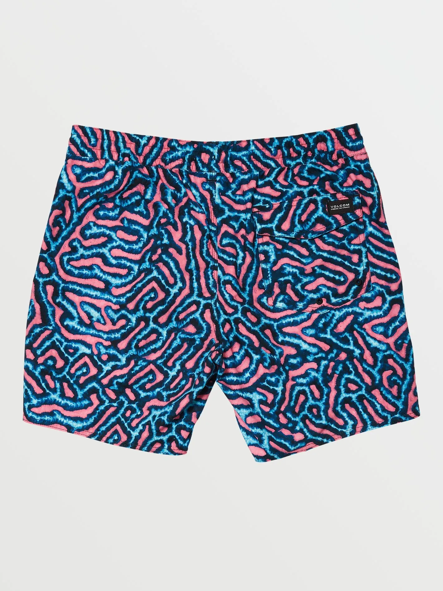 Coral Morph Trunk 17" Boardshort - Pink