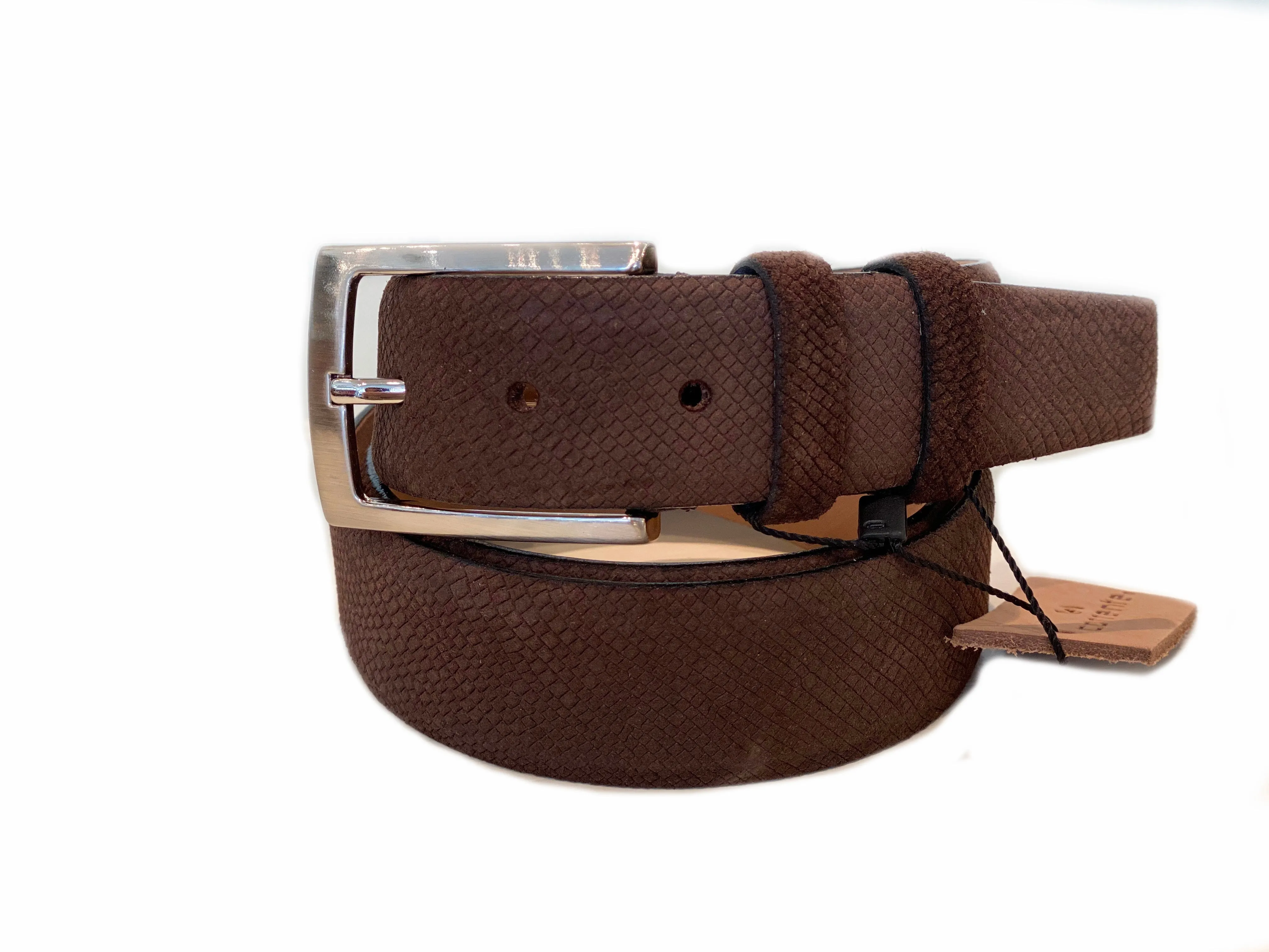 Corrente Suede Belt Brown