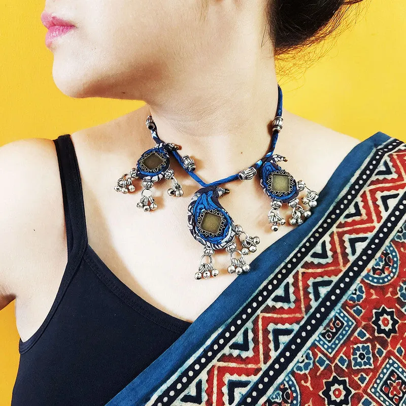 Cotton Neckpiece | Triple Ambi | Multicolour