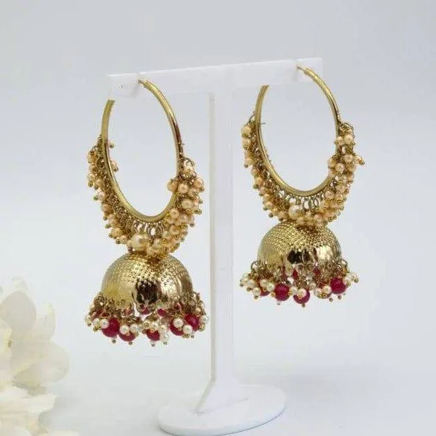 Dalia - Bali Jhumki Earrings