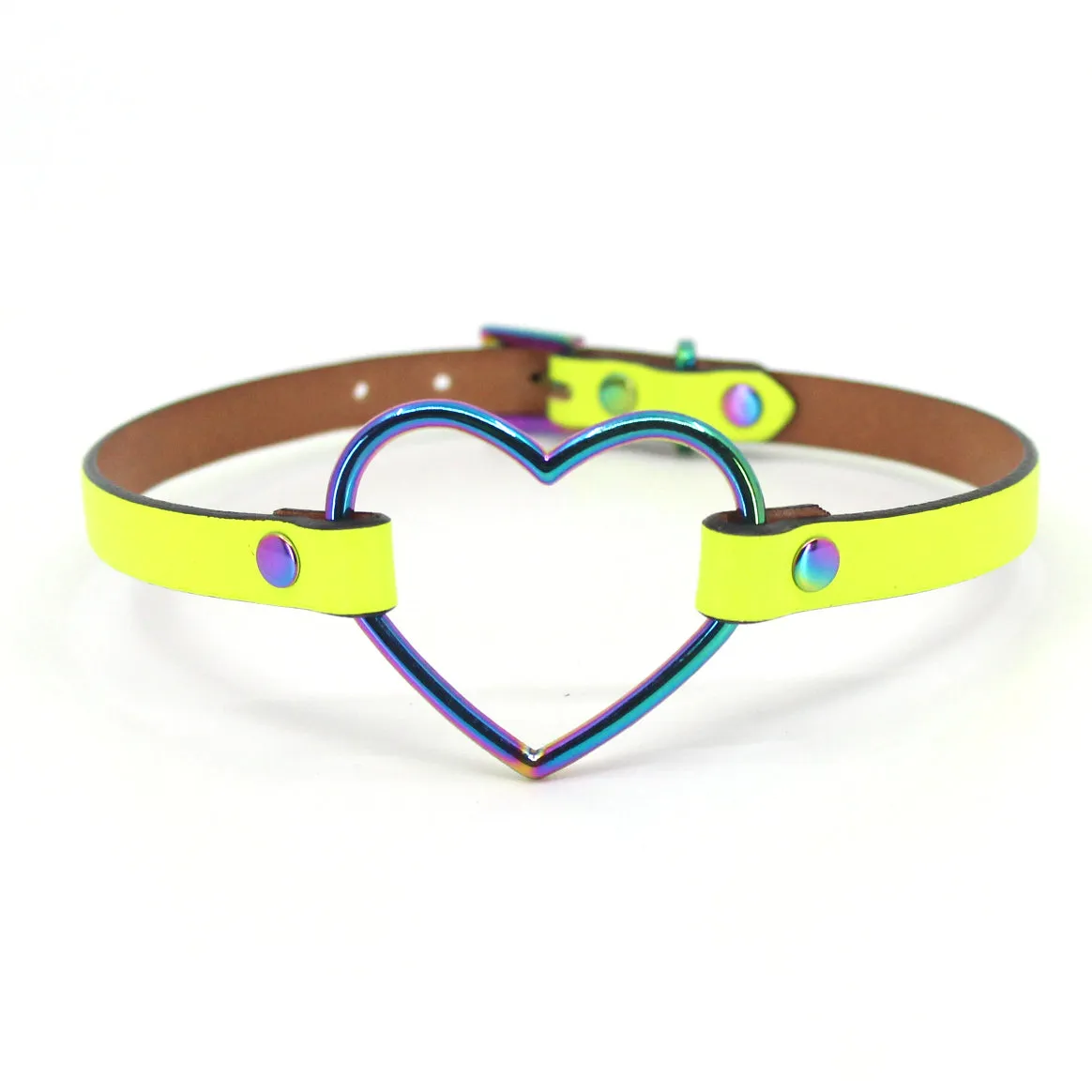 Design Your Own Heart Ring Mini BDSM Collar