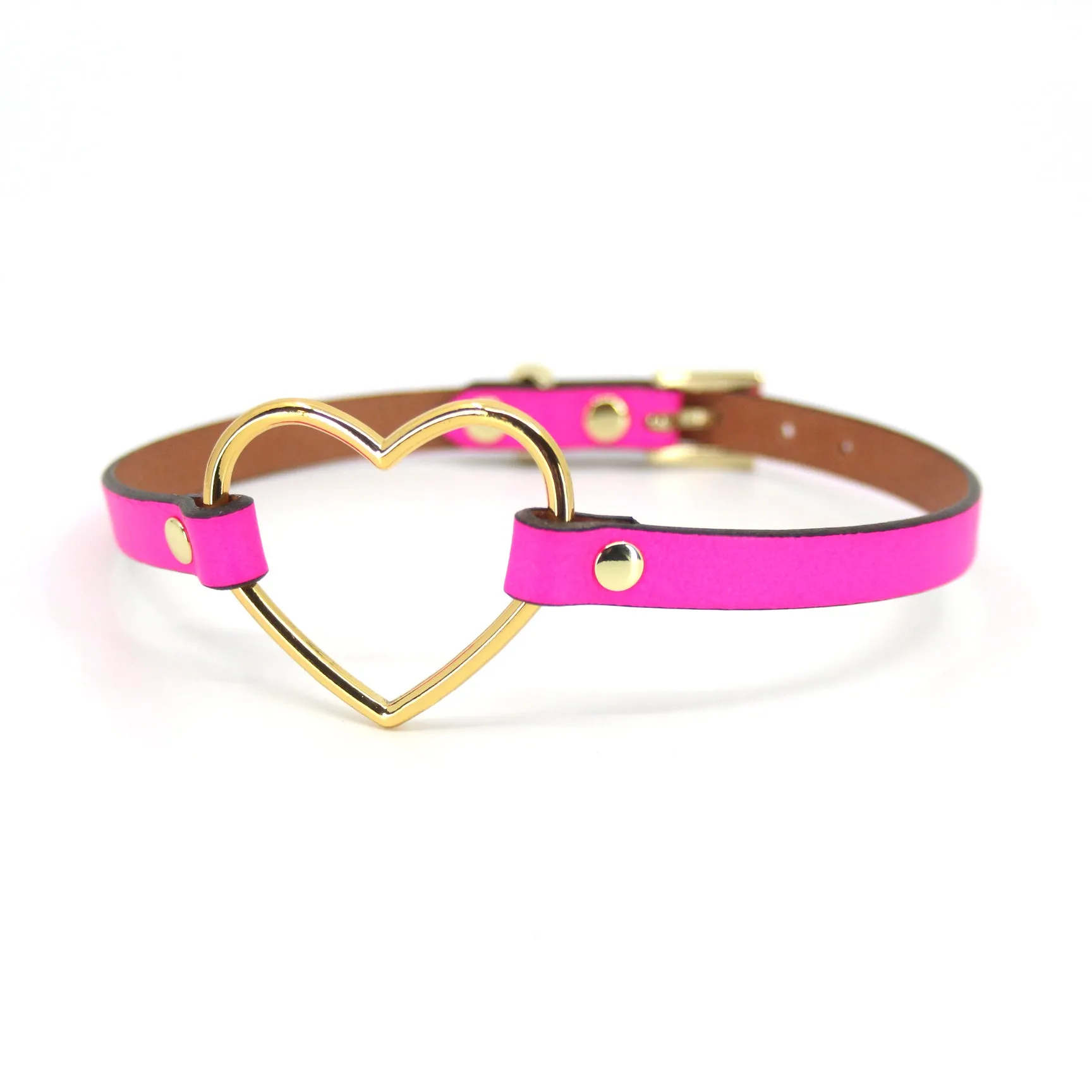 Design Your Own Heart Ring Mini BDSM Collar