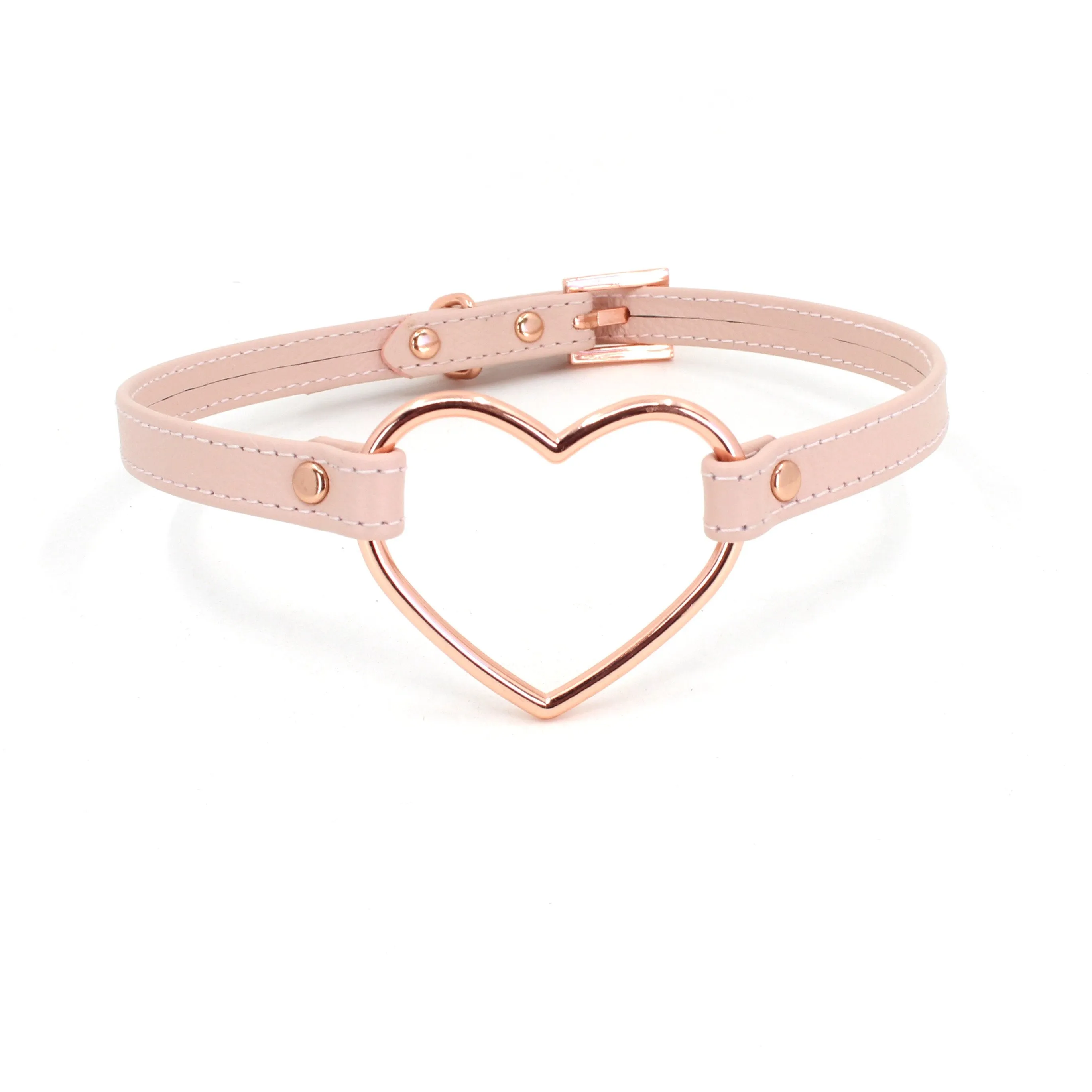 Design Your Own Heart Ring Mini BDSM Collar