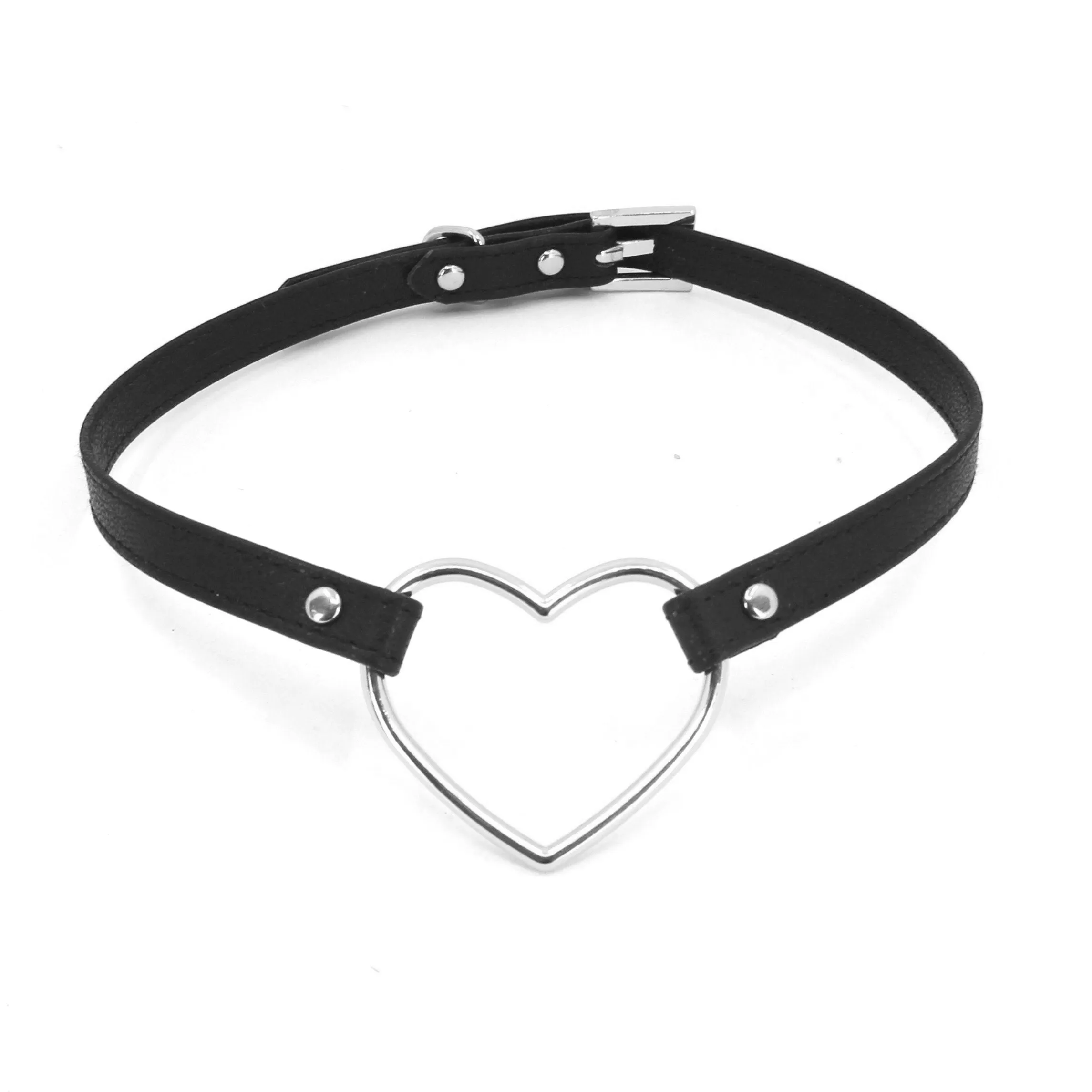 Design Your Own Heart Ring Mini BDSM Collar